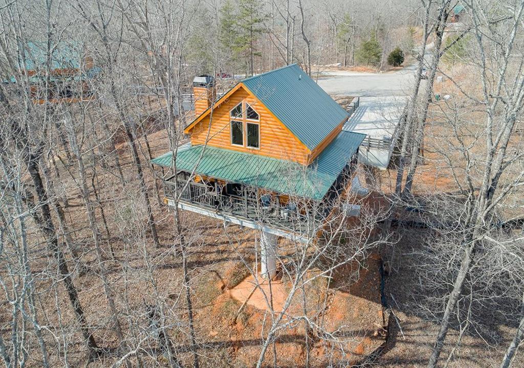 Sky'S The Limit Treehouse Near Helen, Georgia Villa Cornelia Kültér fotó