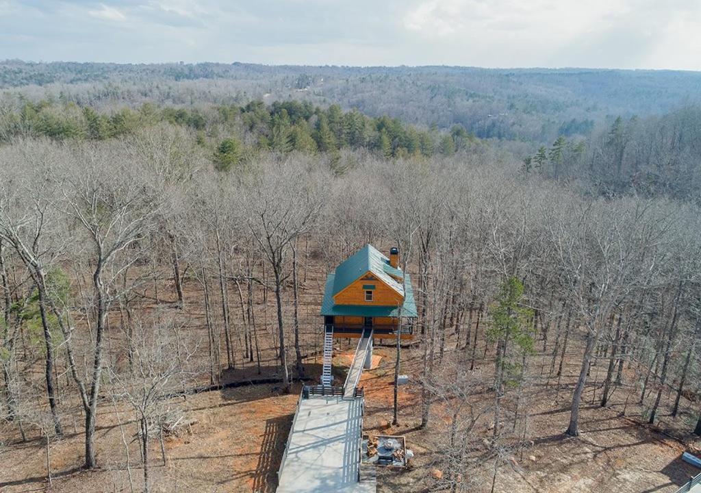 Sky'S The Limit Treehouse Near Helen, Georgia Villa Cornelia Kültér fotó