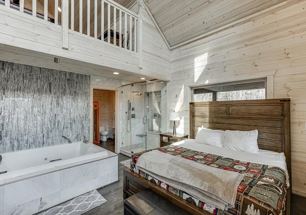 Sky'S The Limit Treehouse Near Helen, Georgia Villa Cornelia Kültér fotó