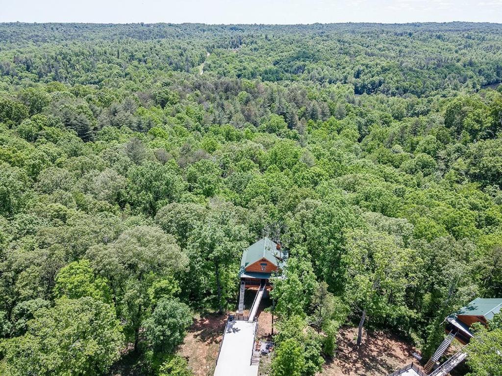 Sky'S The Limit Treehouse Near Helen, Georgia Villa Cornelia Kültér fotó