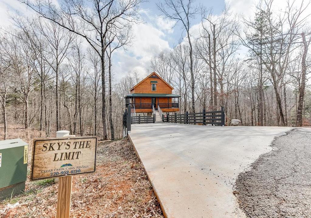 Sky'S The Limit Treehouse Near Helen, Georgia Villa Cornelia Kültér fotó